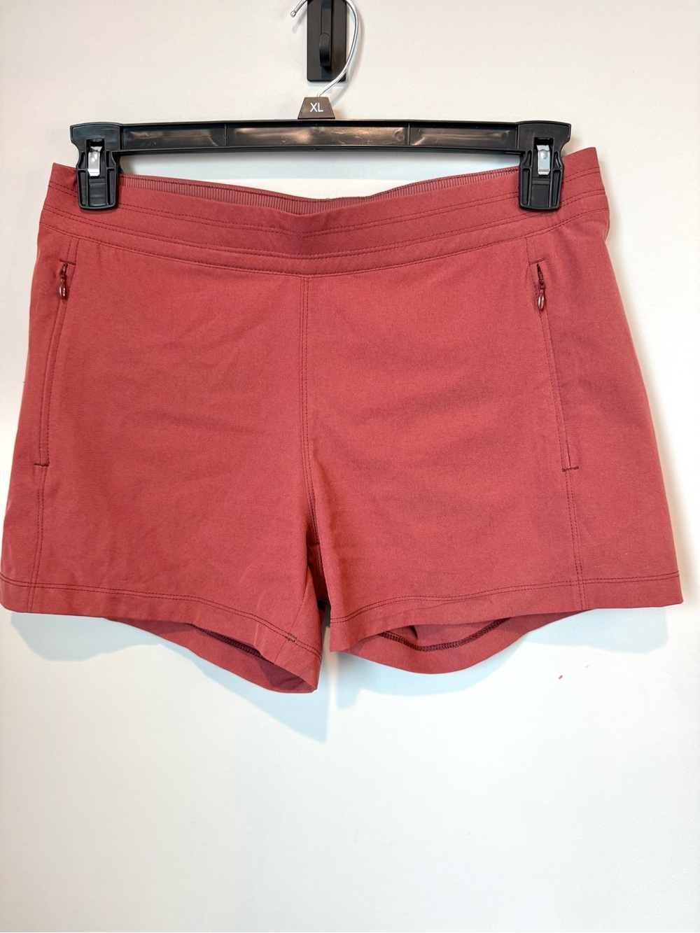 KUHL Women’s Pull On Active Trekr Shorts with Pockets in Rust Red